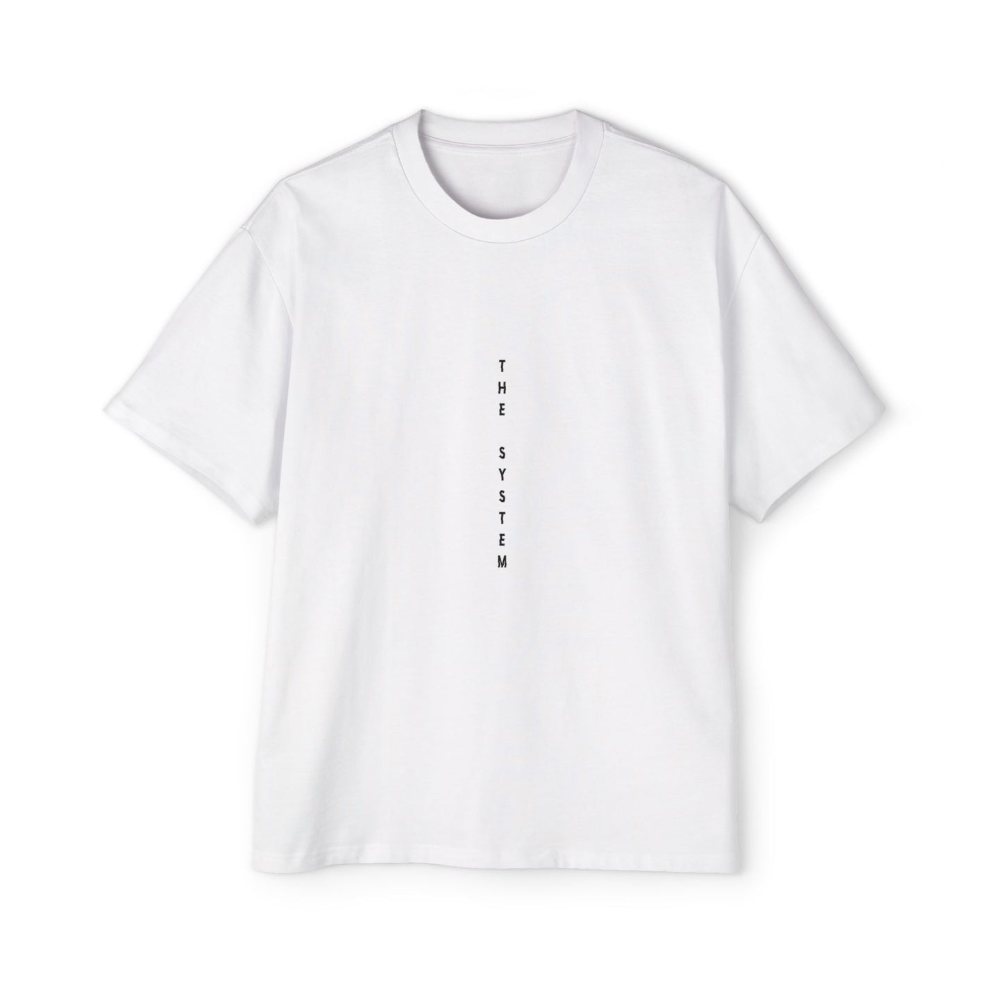 [THE SYSTEM] - Heavy Oversized Tee