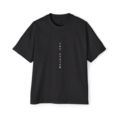 [THE SYSTEM] - Heavy Oversized Tee